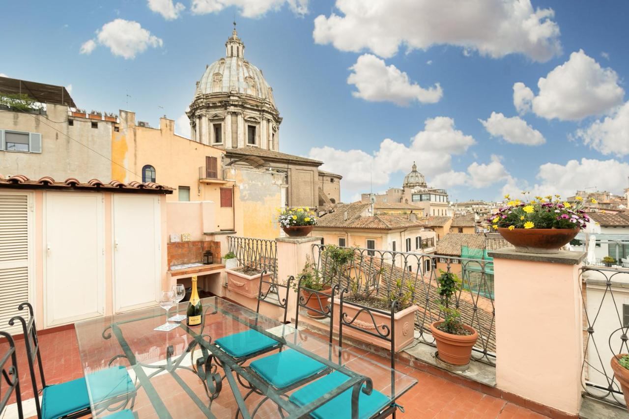 Rooftop Campo Dei Fiori Roma Dış mekan fotoğraf